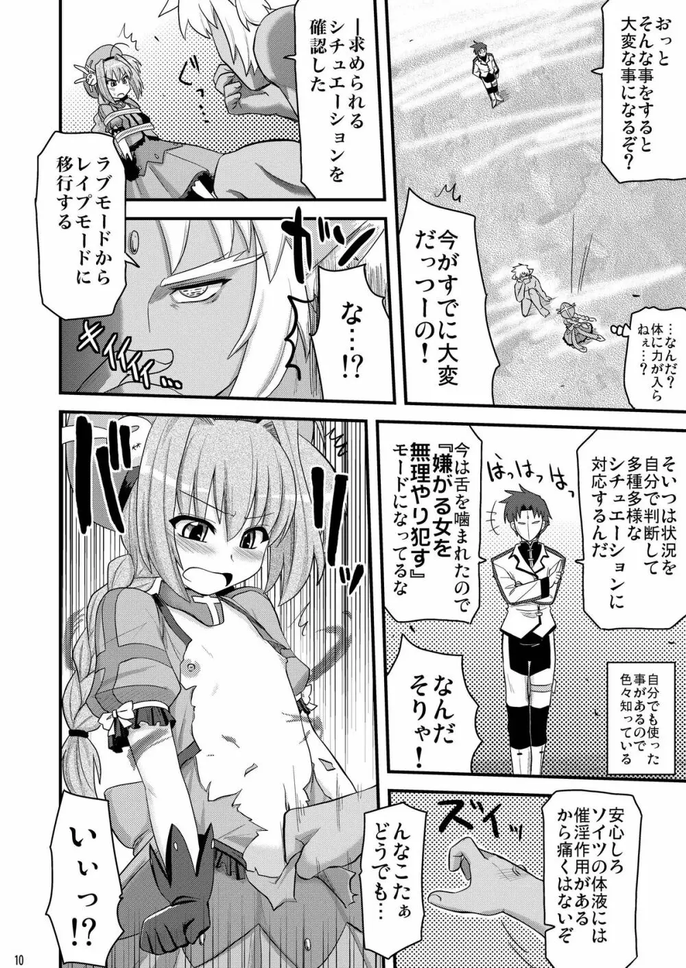 ロリ上司 ヴィータとチンクと+1 Page.10