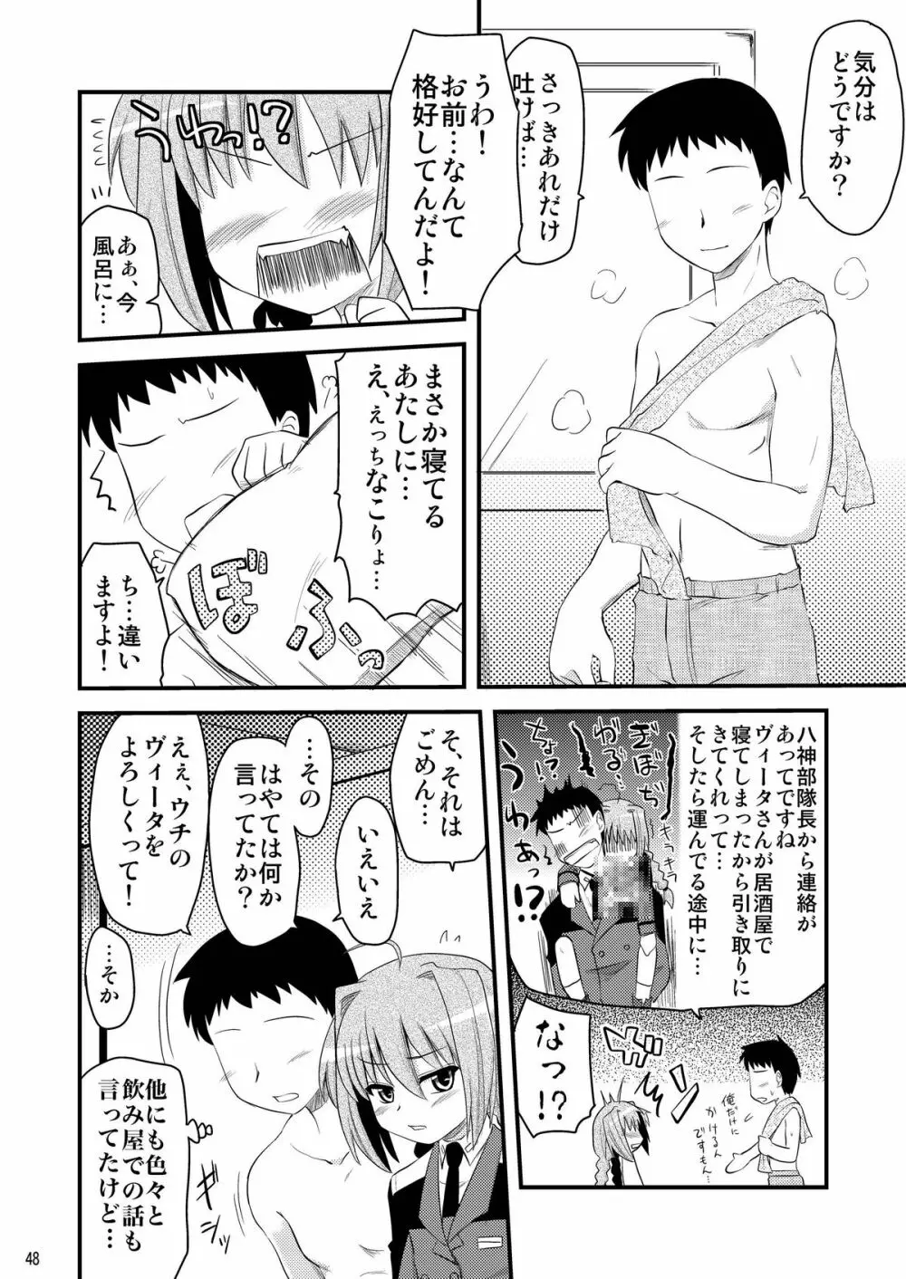 ロリ上司 ヴィータとチンクと+1 Page.48