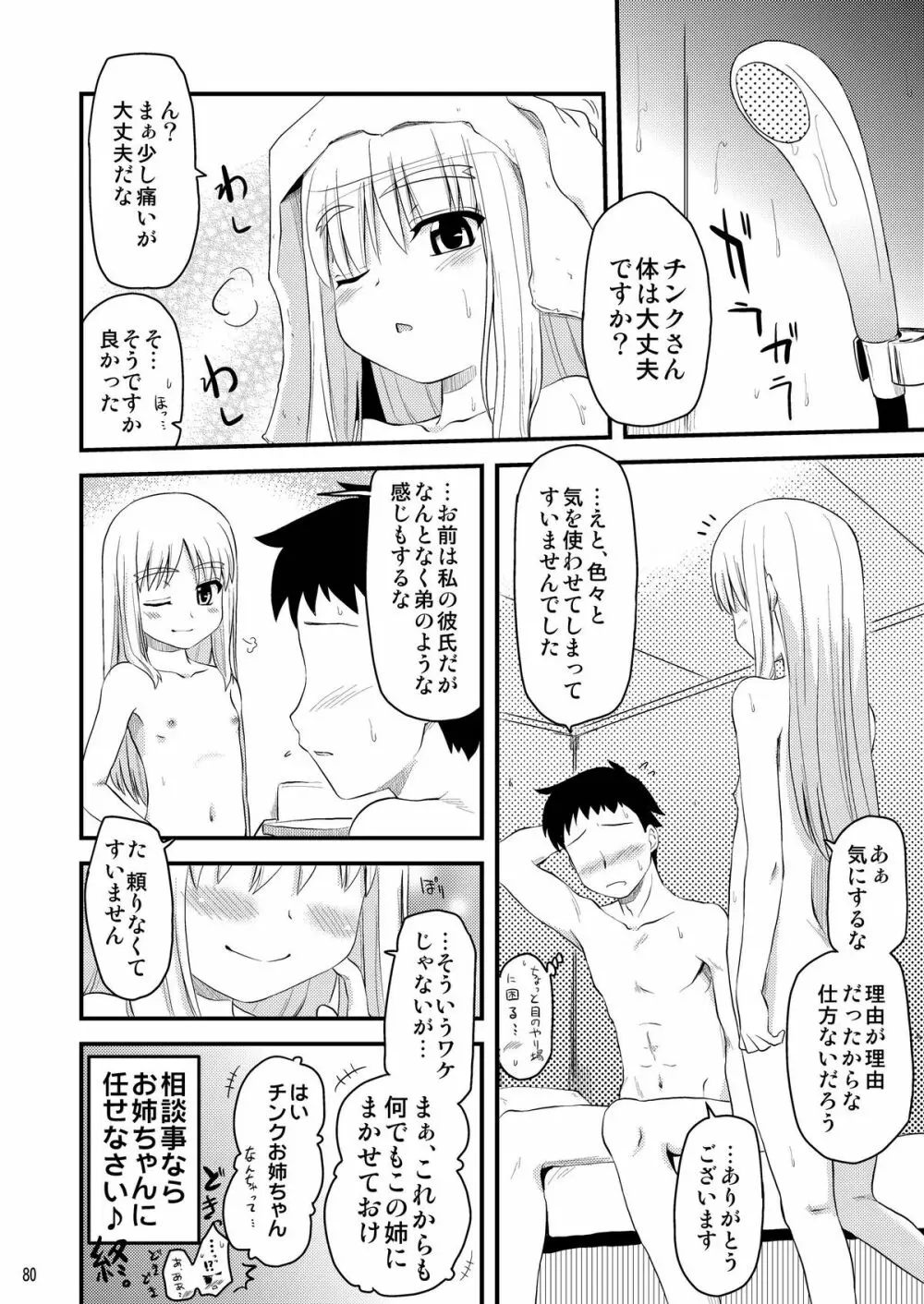 ロリ上司 ヴィータとチンクと+1 Page.80