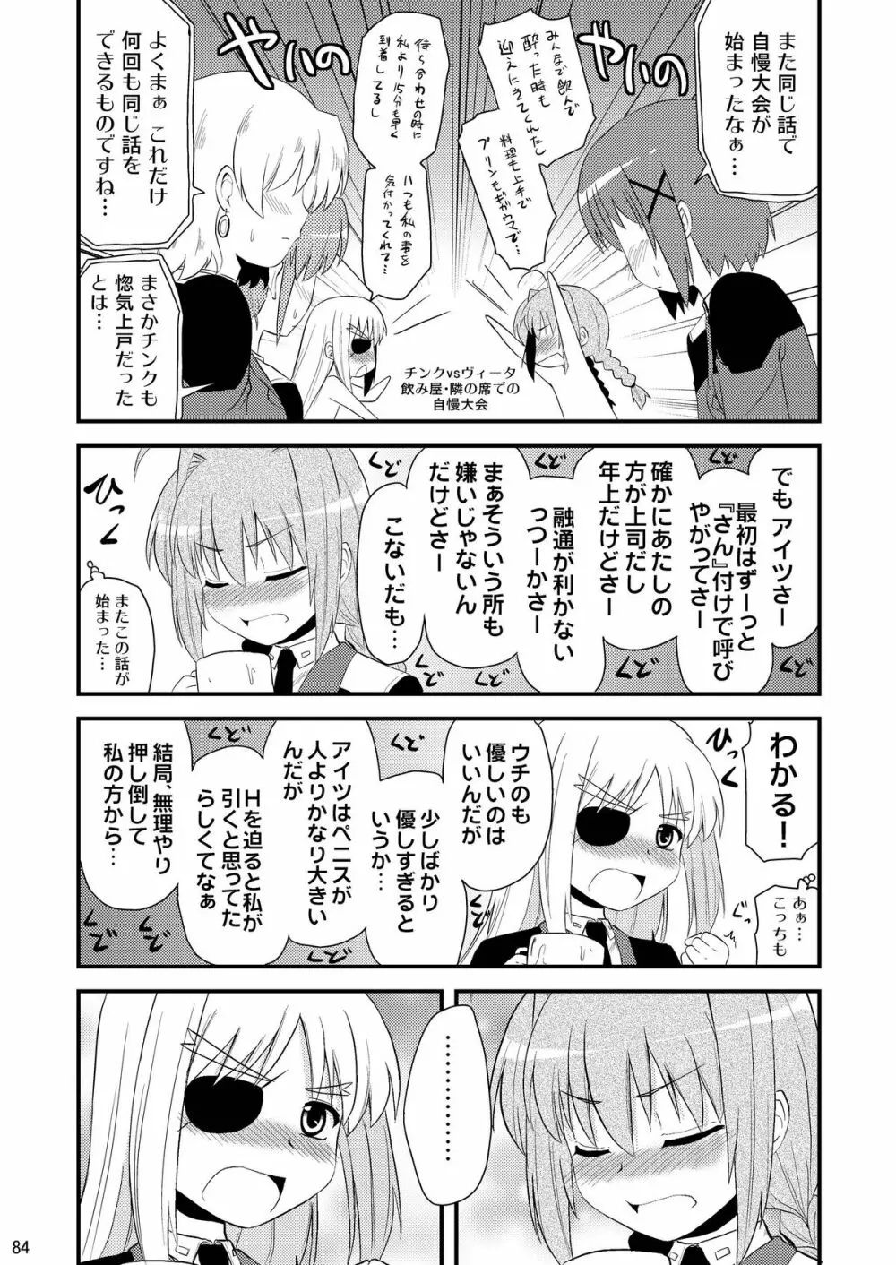 ロリ上司 ヴィータとチンクと+1 Page.84