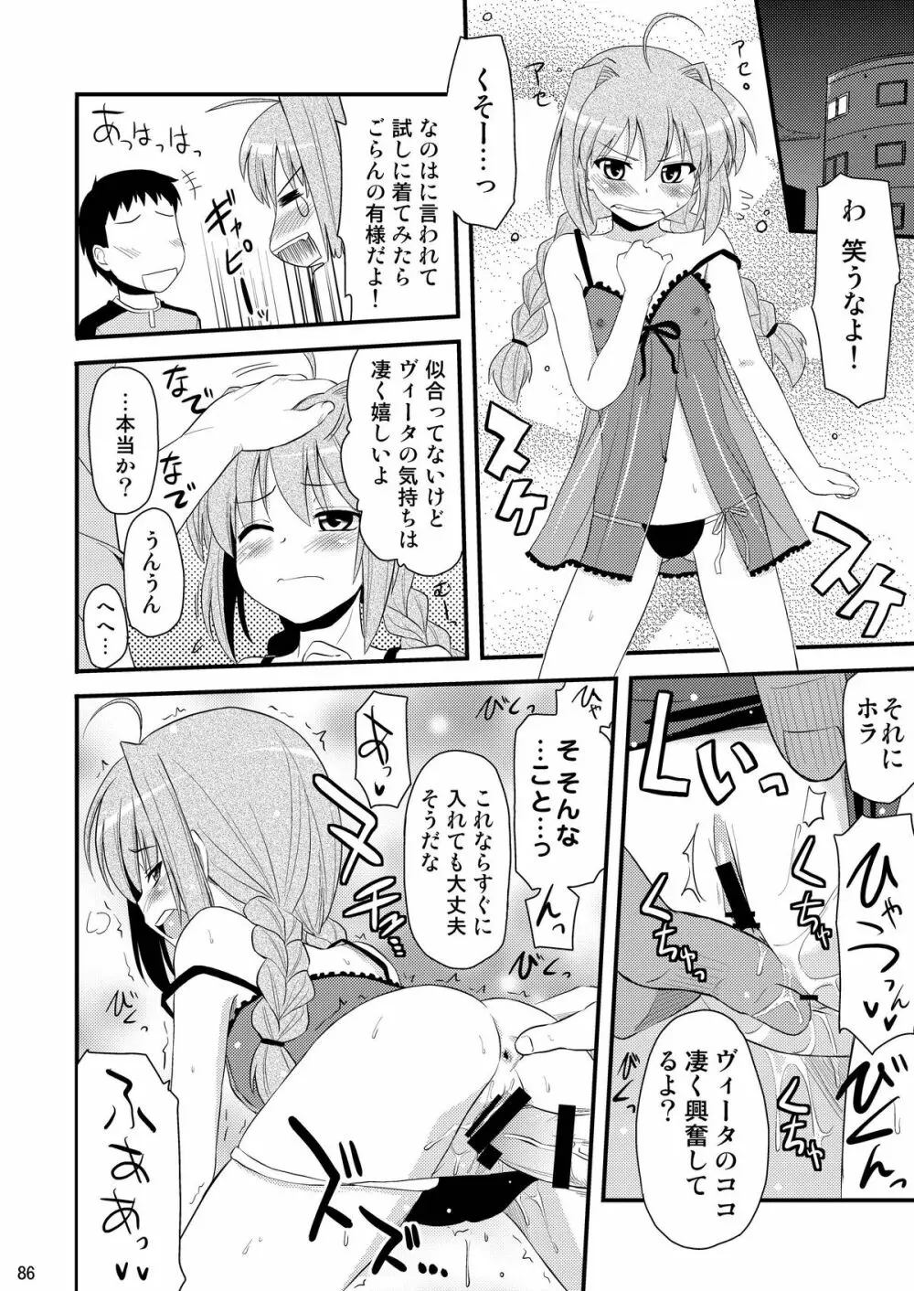 ロリ上司 ヴィータとチンクと+1 Page.86