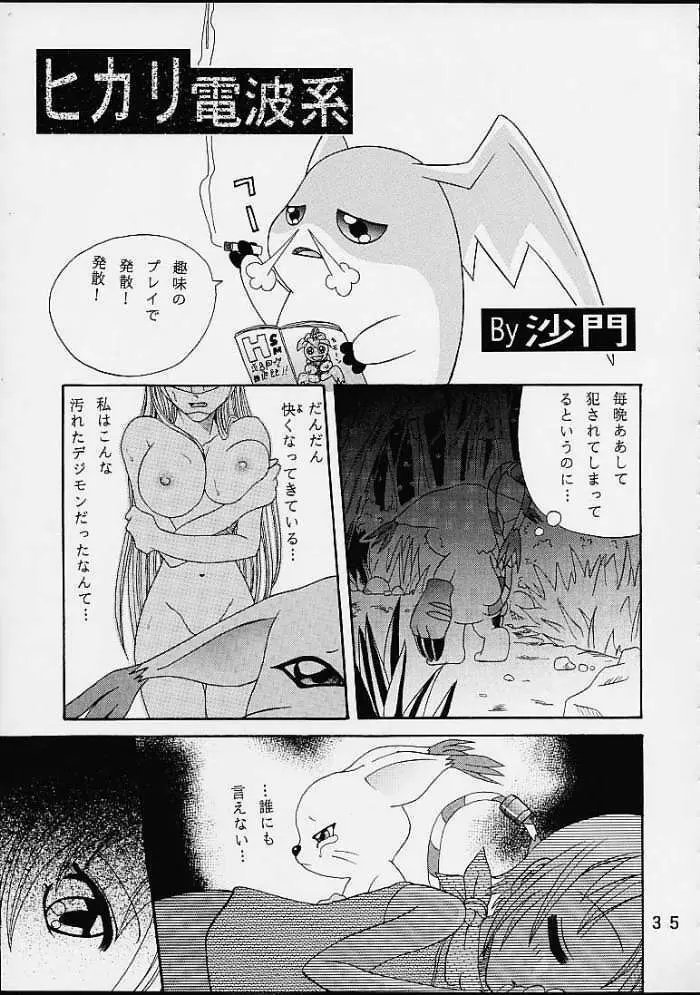 八神サン家ノ、家庭ノ事情。 Page.34