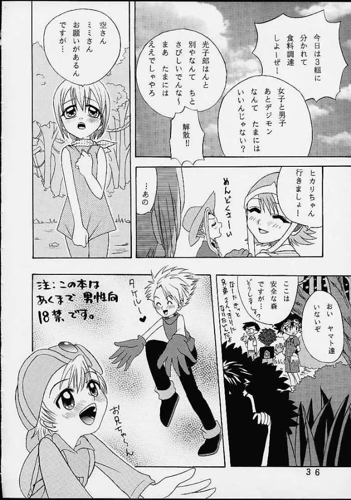 八神サン家ノ、家庭ノ事情。 Page.35