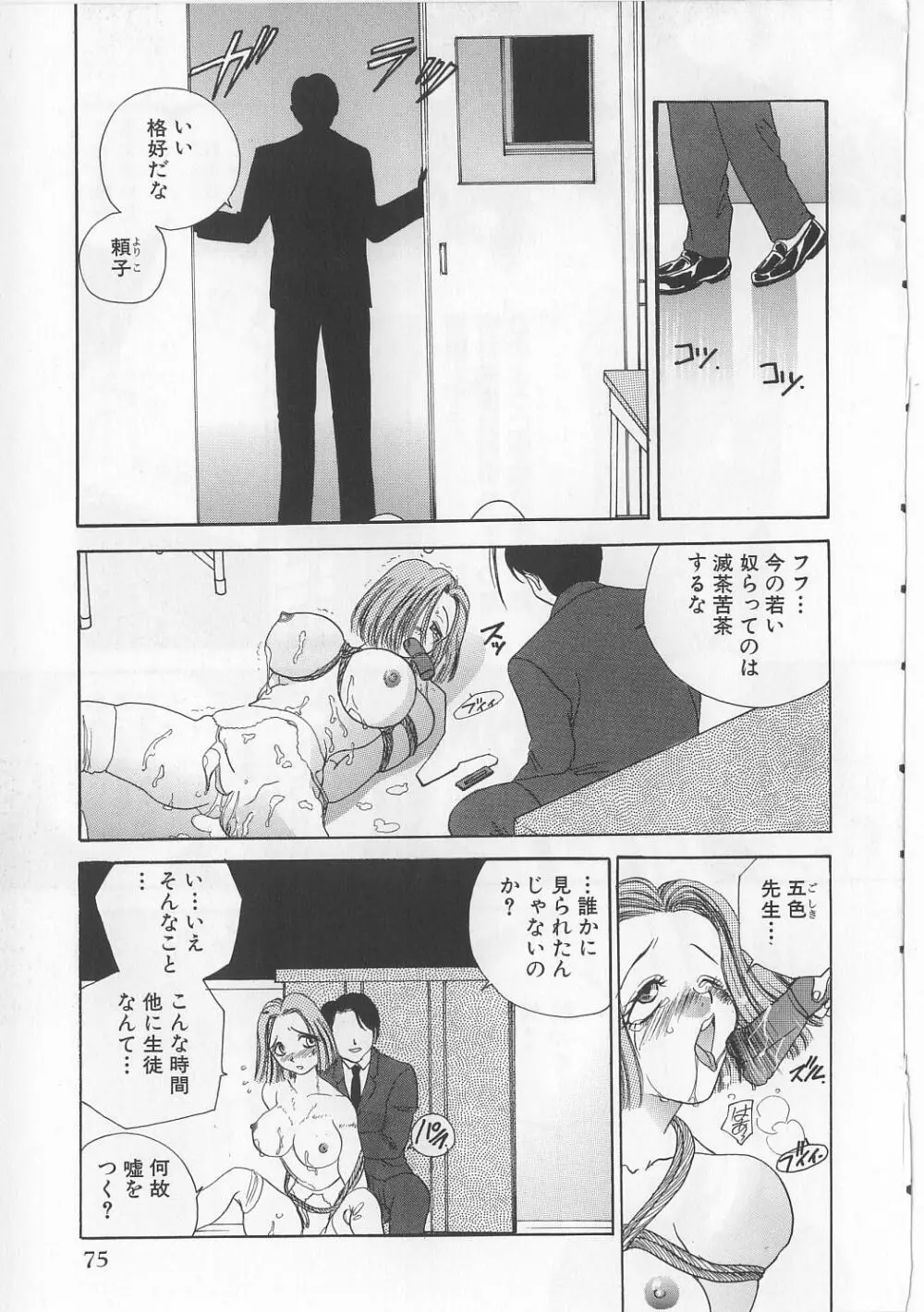 なぶられた乙女 Page.77