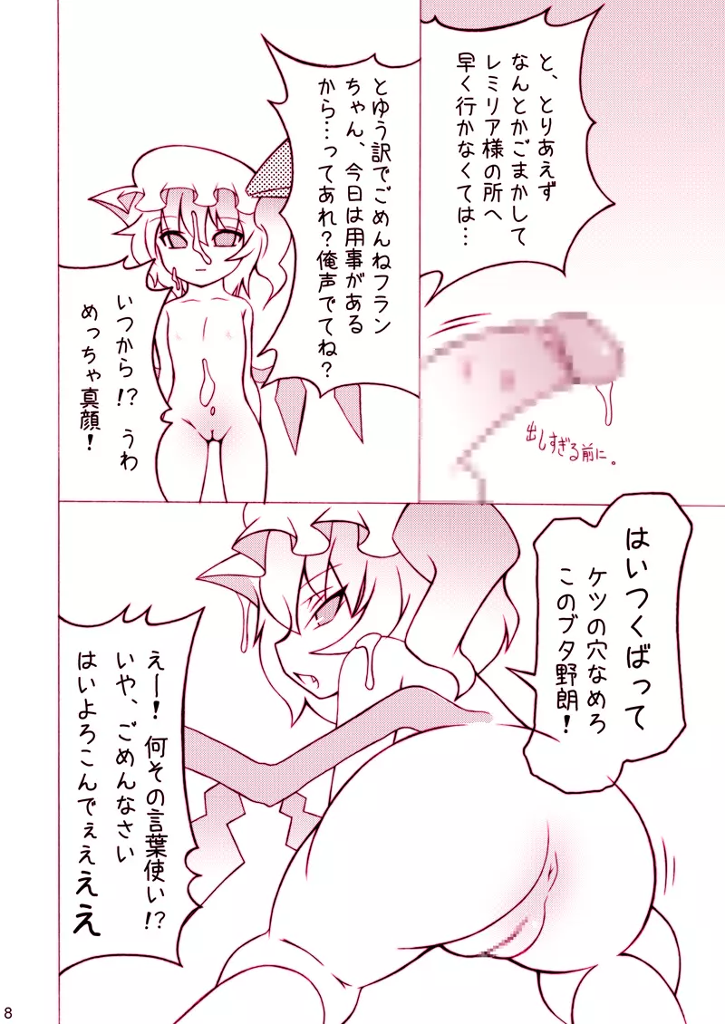 ももちち2009 ヤメテ フランちゃん ヤメテ!! Page.8