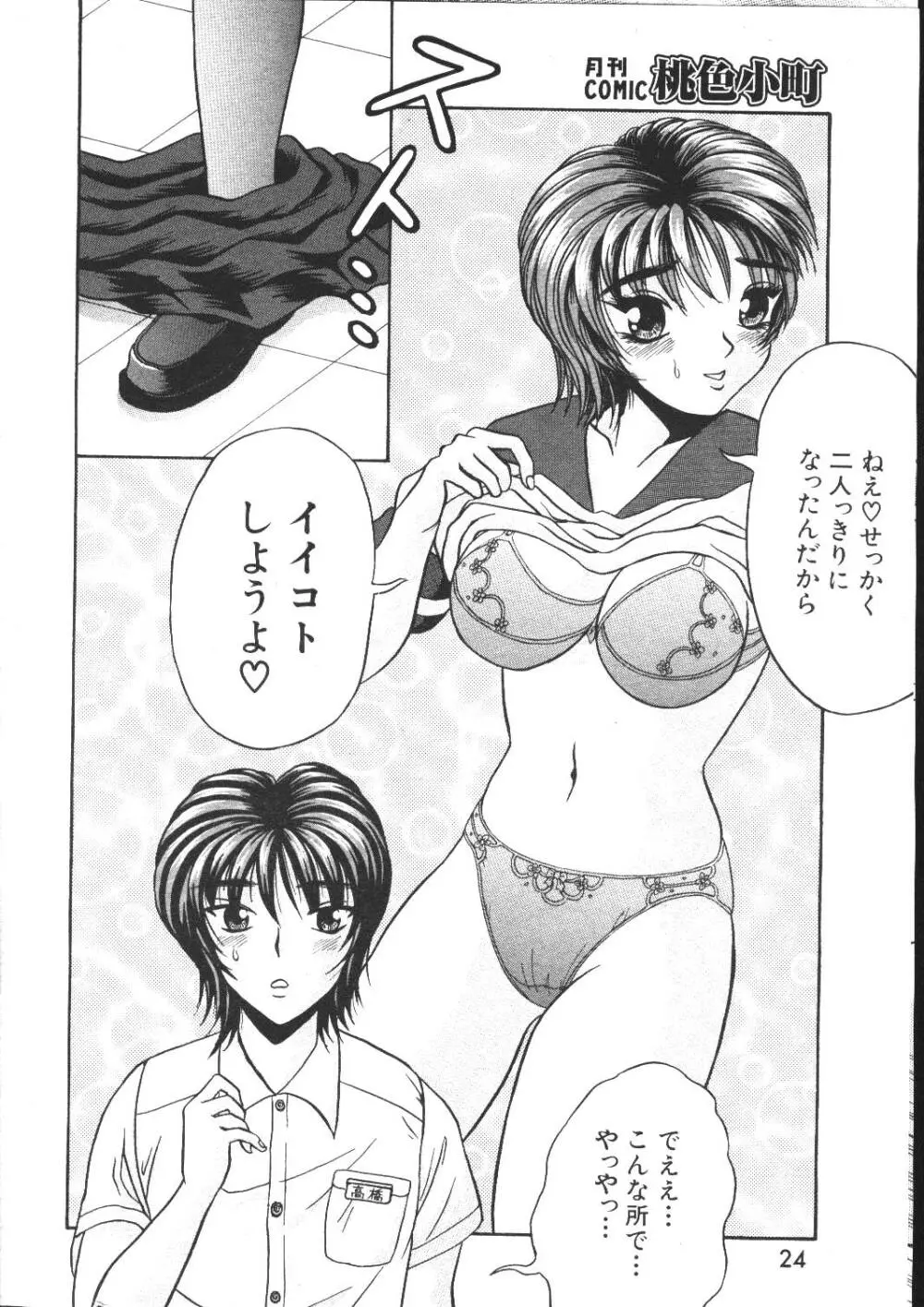 COMIC 桃色小町 1999年04月号 Page.24