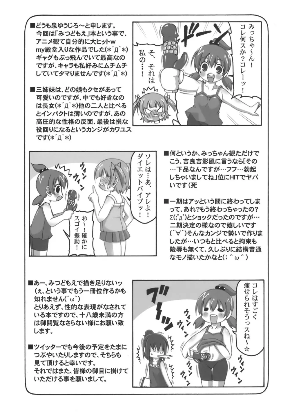 みっちゃんが好きでしょうがない本 Page.3