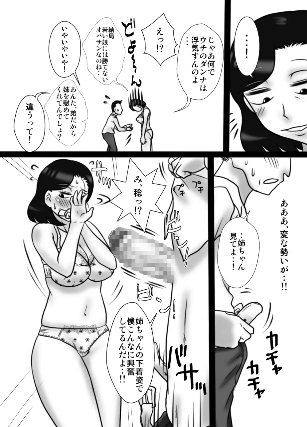 40間近の弟が、姉を寝取りました。 Page.16