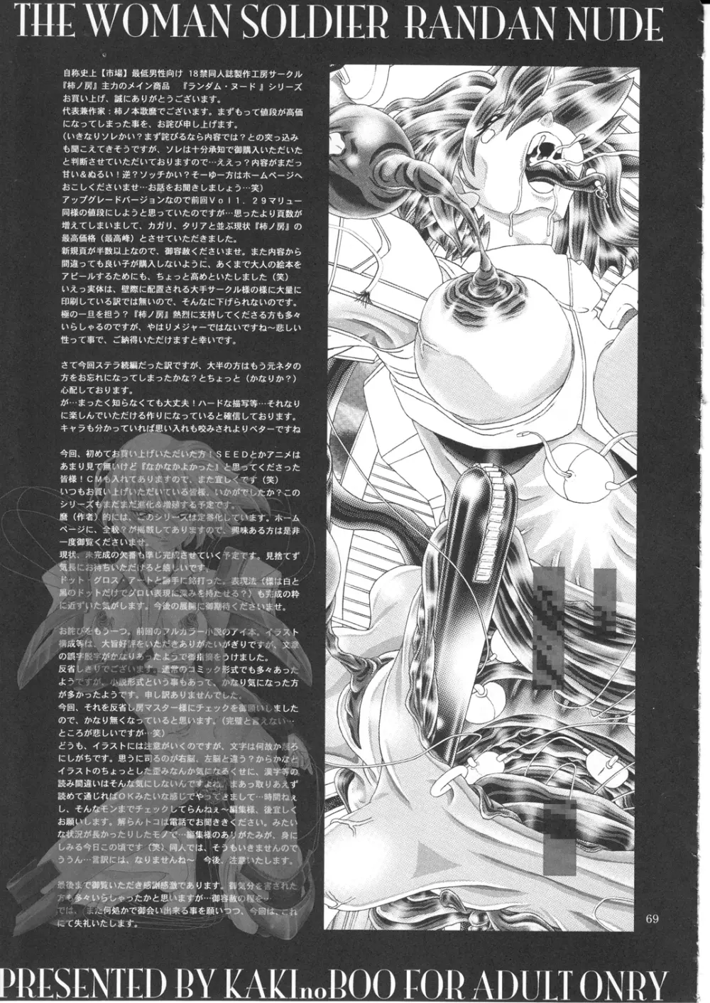 女性兵士ランダムヌード 第伍.九弐段 ステラ ルーシェ遍 Page.70