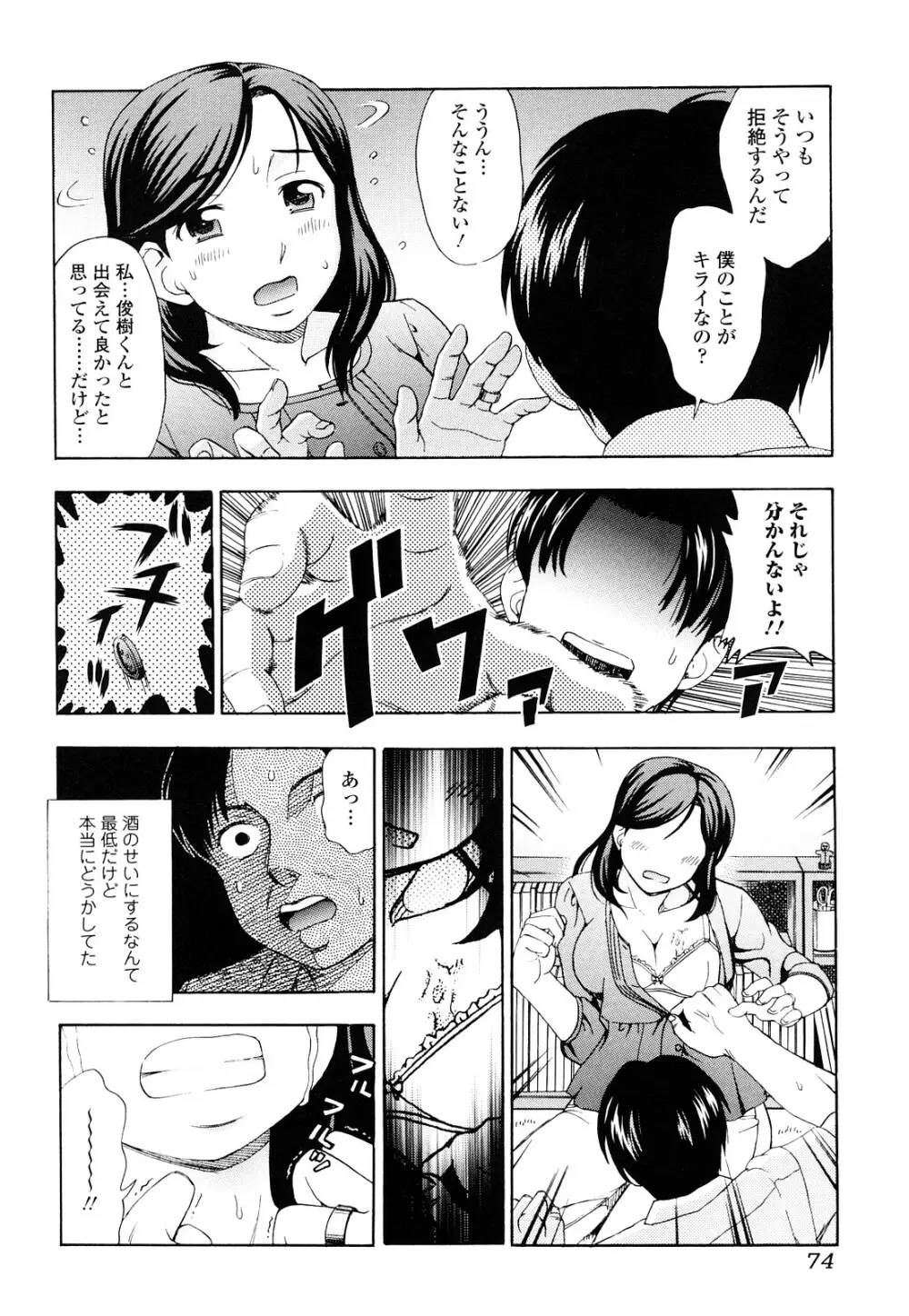 濡れる果実 Page.74