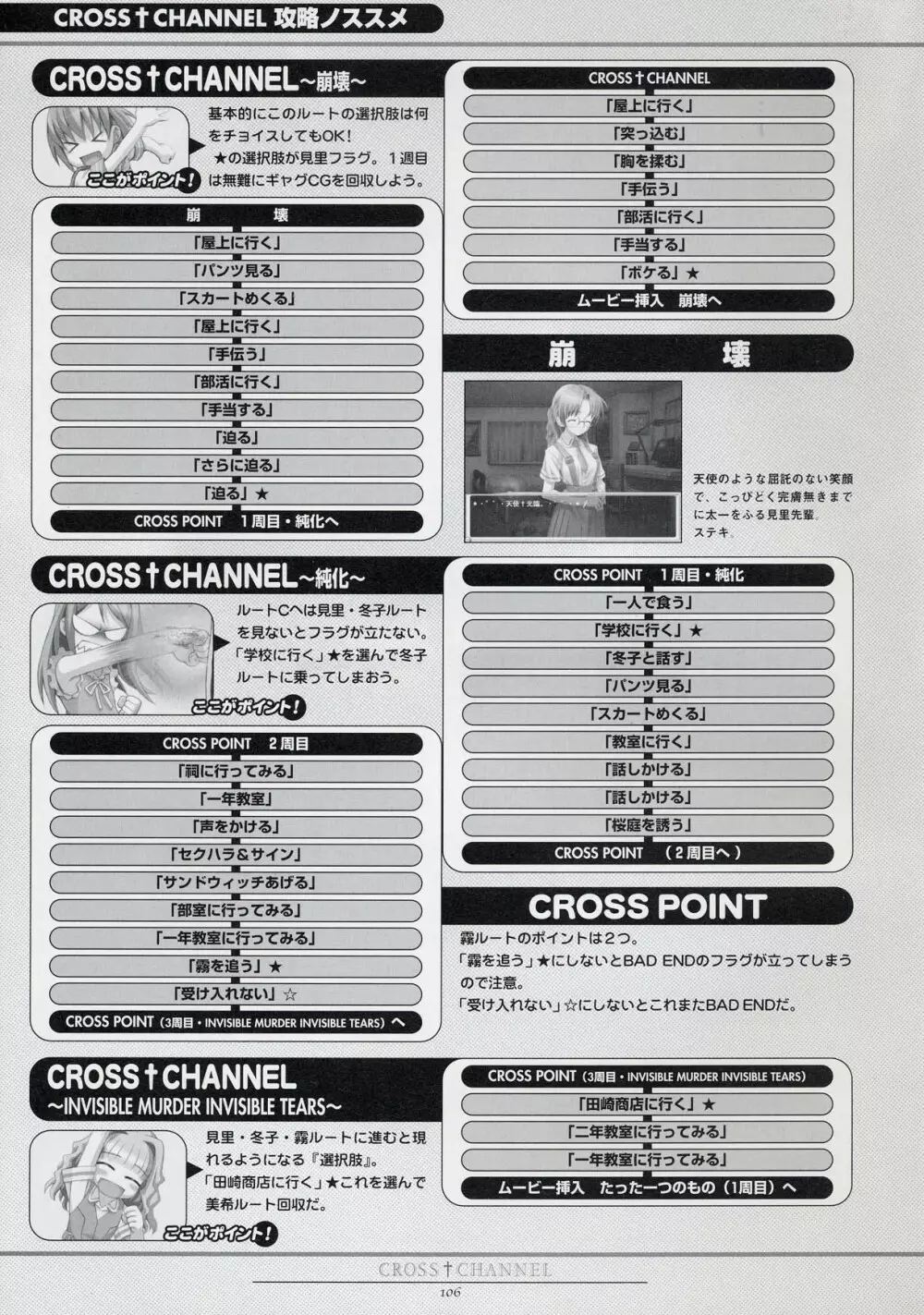 CROSS†CHANNEL 公式設定資料集 Page.116