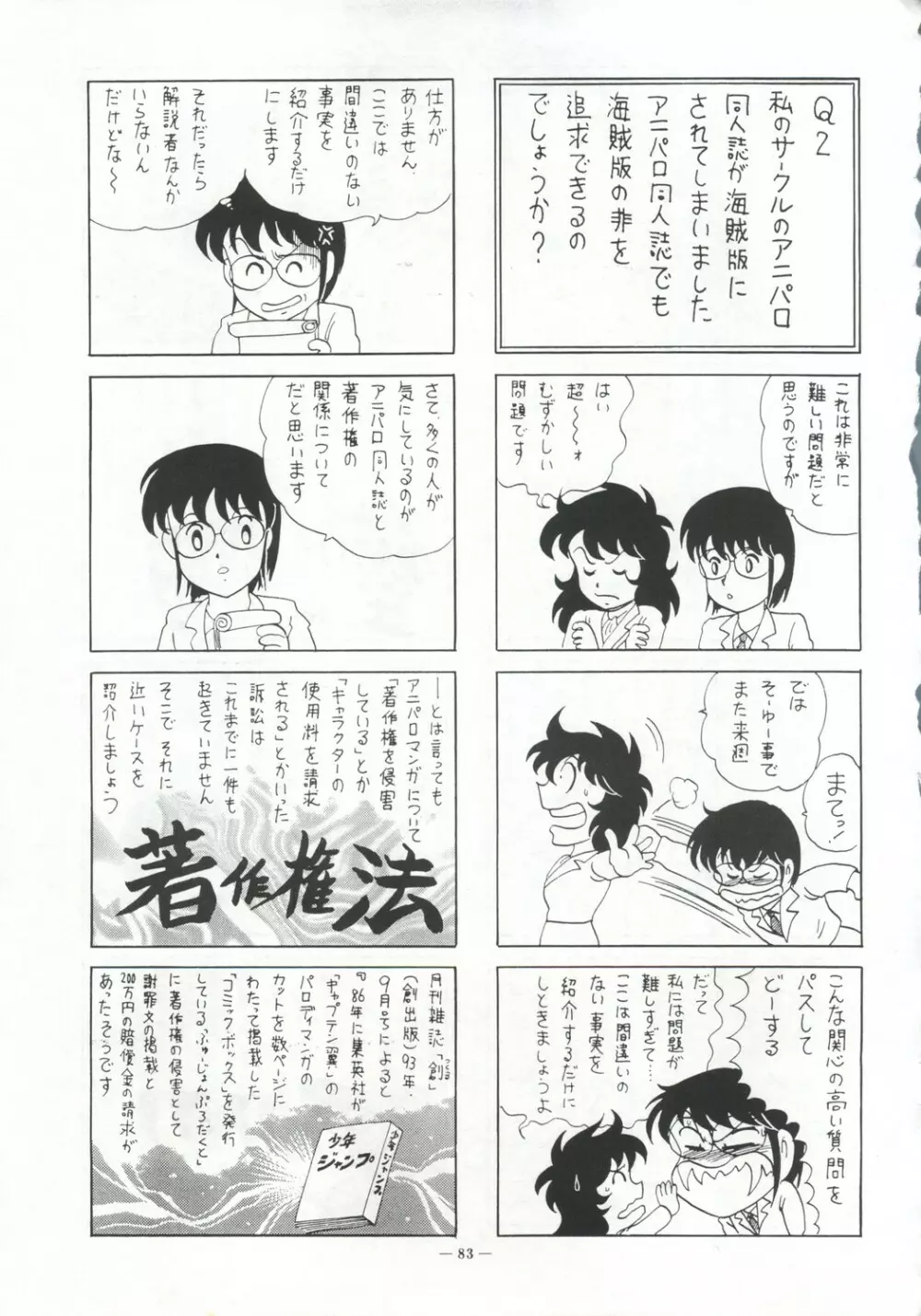 海賊版同人誌打倒版!! 被害報告 Page.84