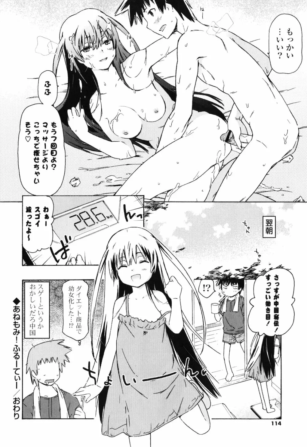 お姉ちゃんと妹は俺の嫁 Page.113