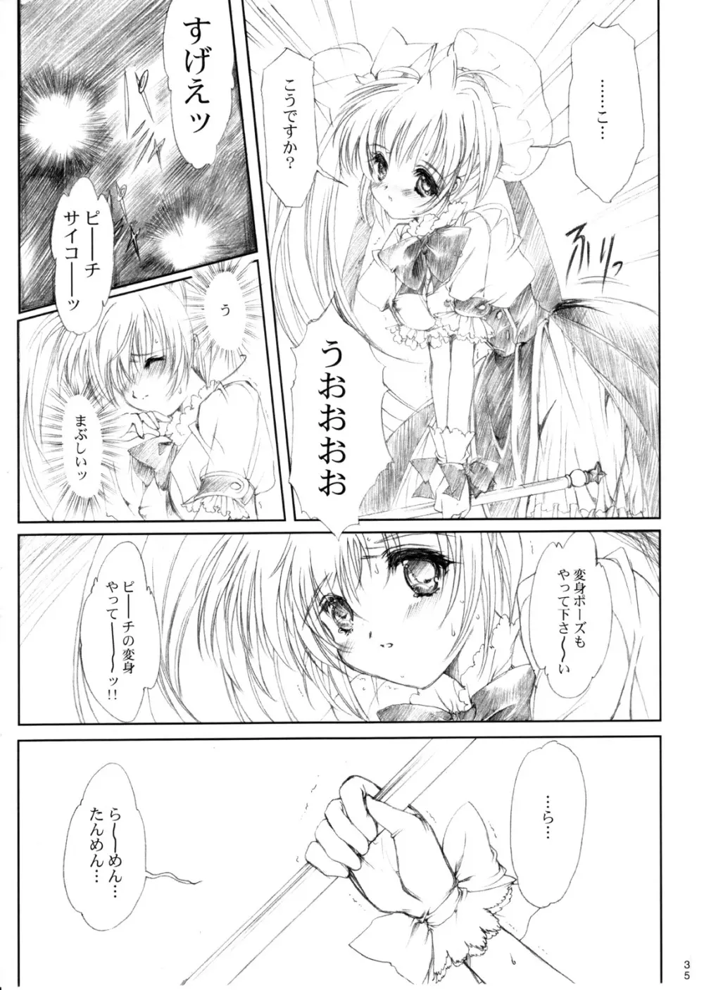 (CR37) [HIGH RISK REVOLUTION (あいざわひろし)] 私をこみパに連れてって!! 4-5-F (こみっくパーティー) Page.34