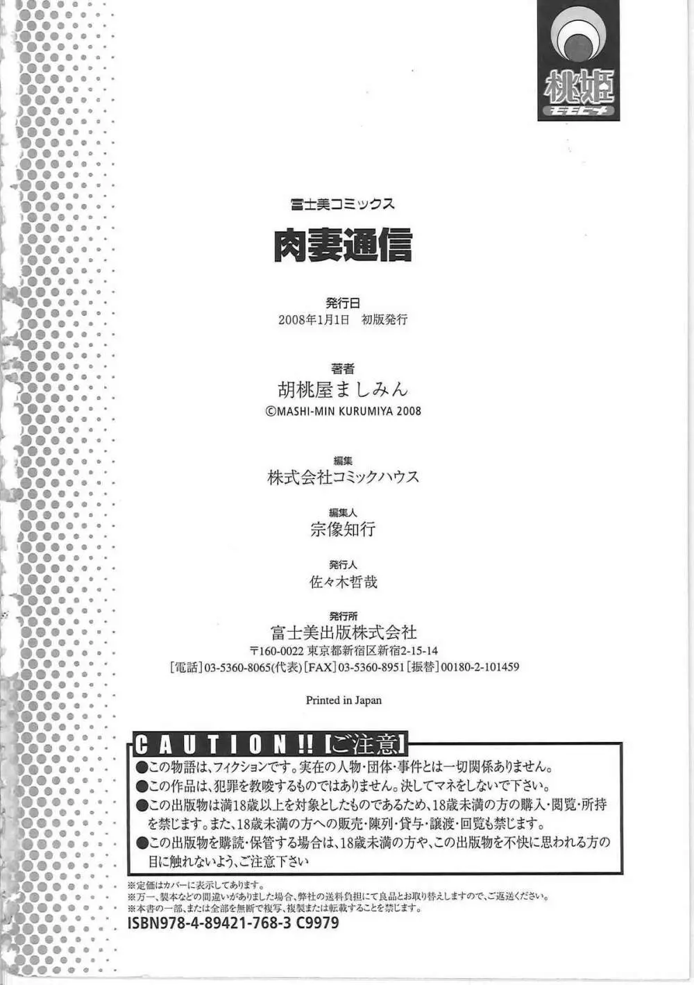 肉妻通信 Page.187