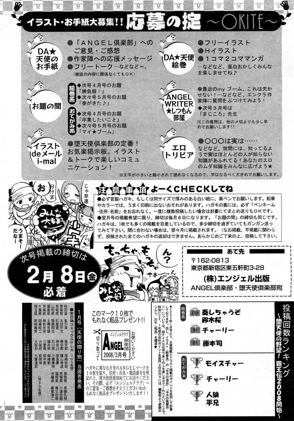 ANGEL 倶楽部 2008年3月号 Page.422