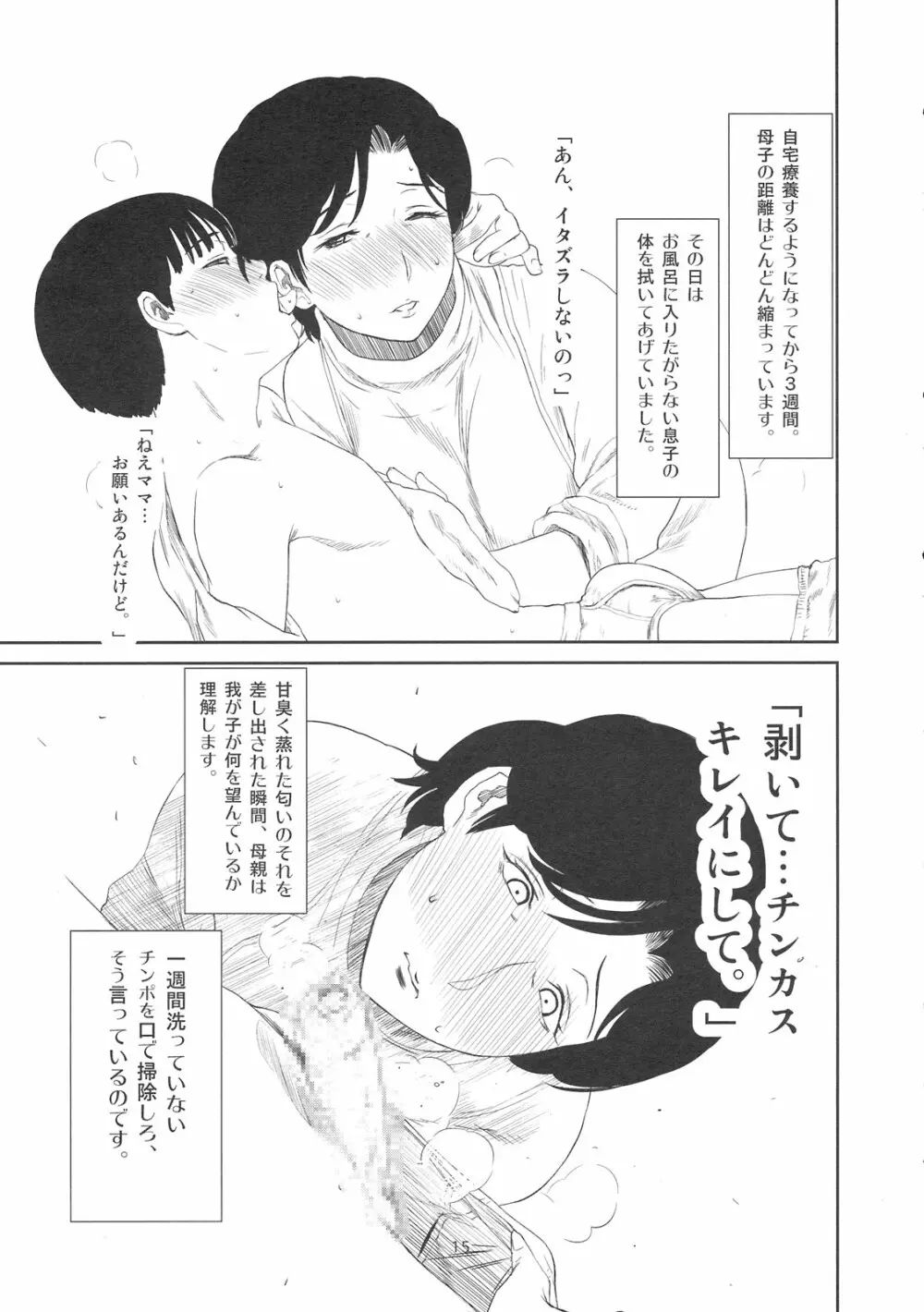 男に生まれて母親とSEXしないなんて人生半分損してる。 Page.15