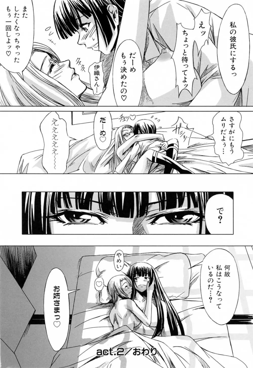 彼女と姉の二重螺旋 Page.58