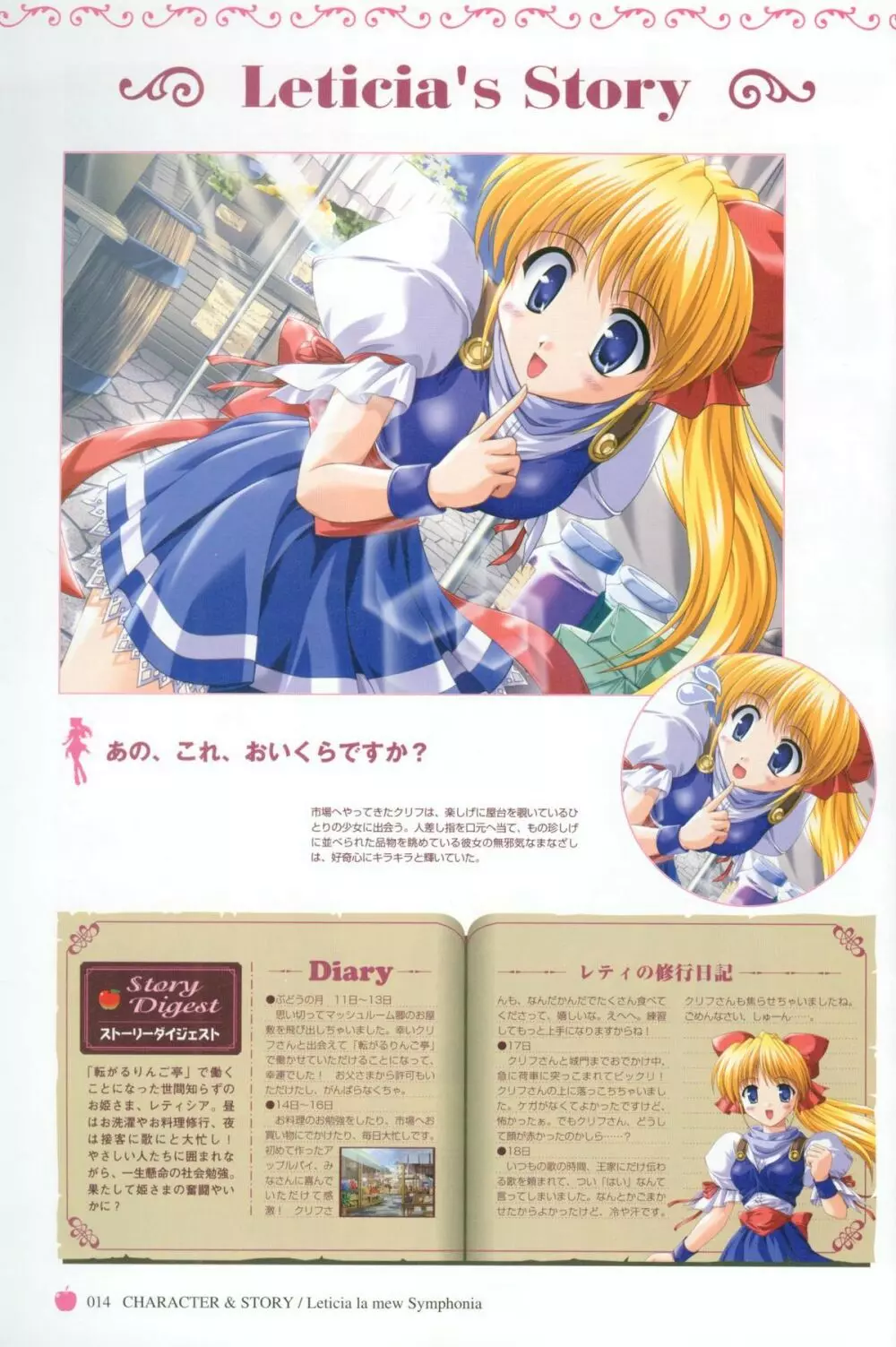 Princess Holiday Visual FanBook Page.17