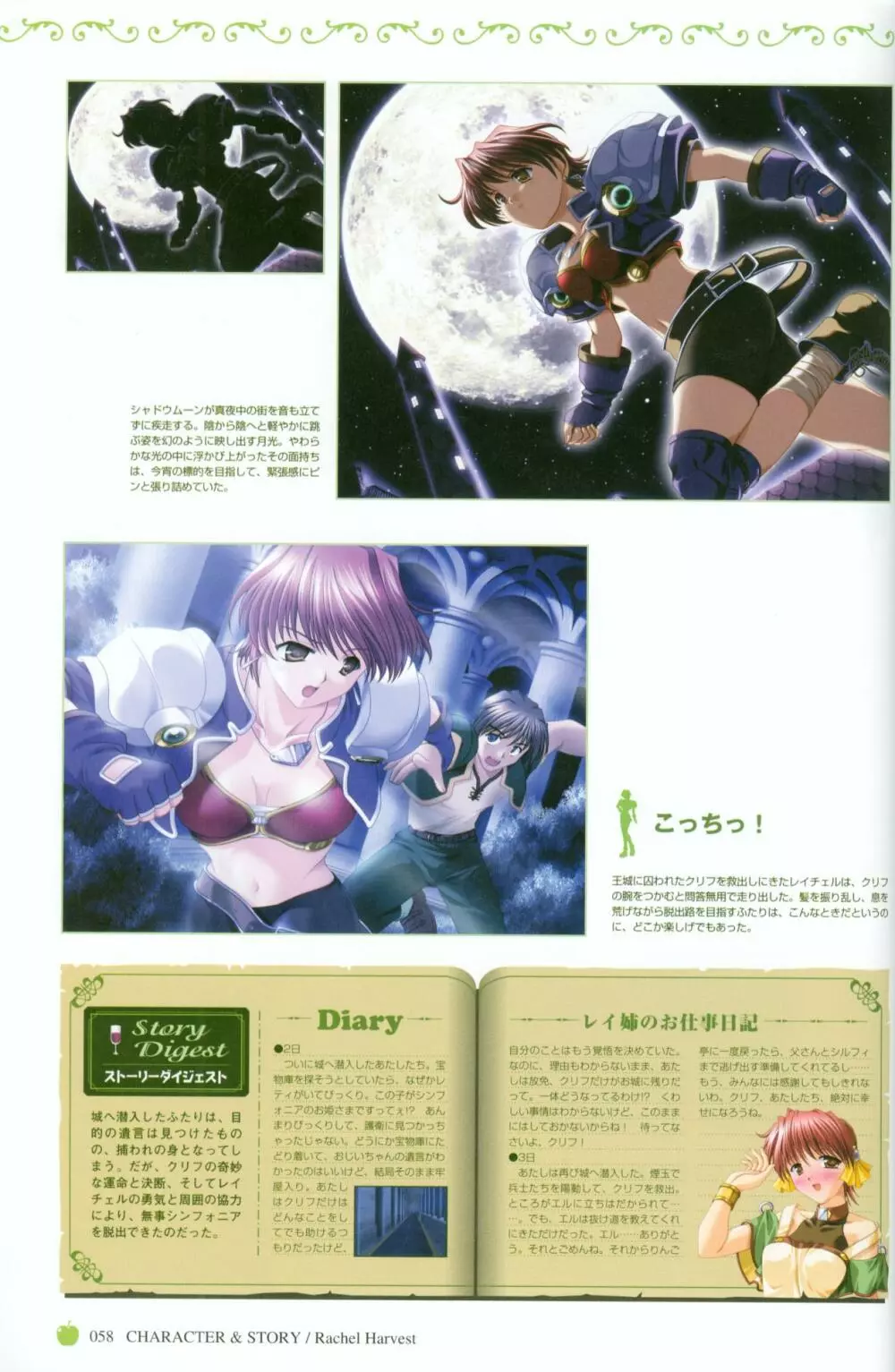 Princess Holiday Visual FanBook Page.61