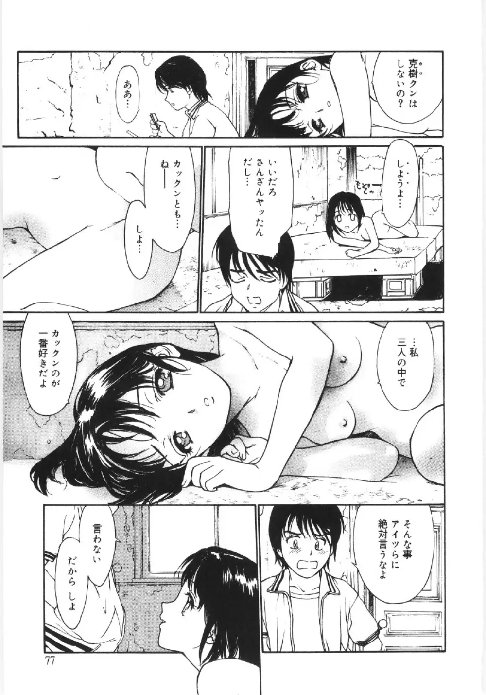 開脚遊戯 Page.77