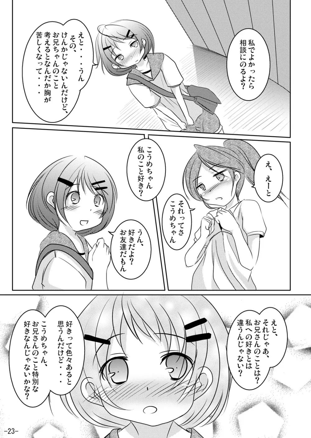 ホントのキモチ Page.22