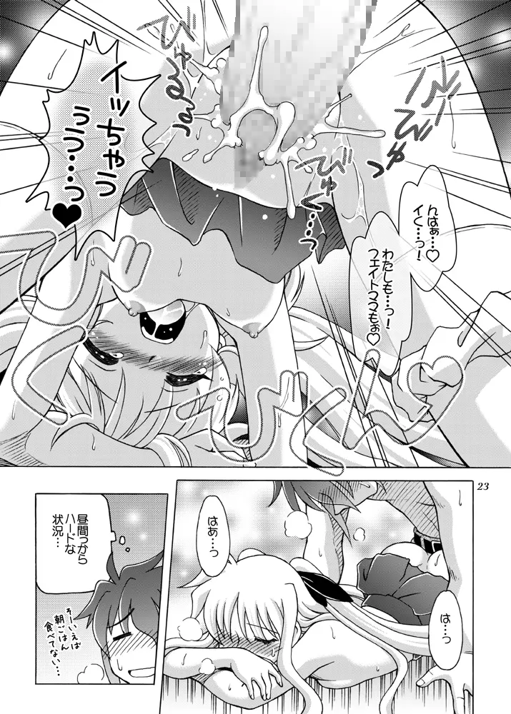 こっちむいて フェイトさん Page.22