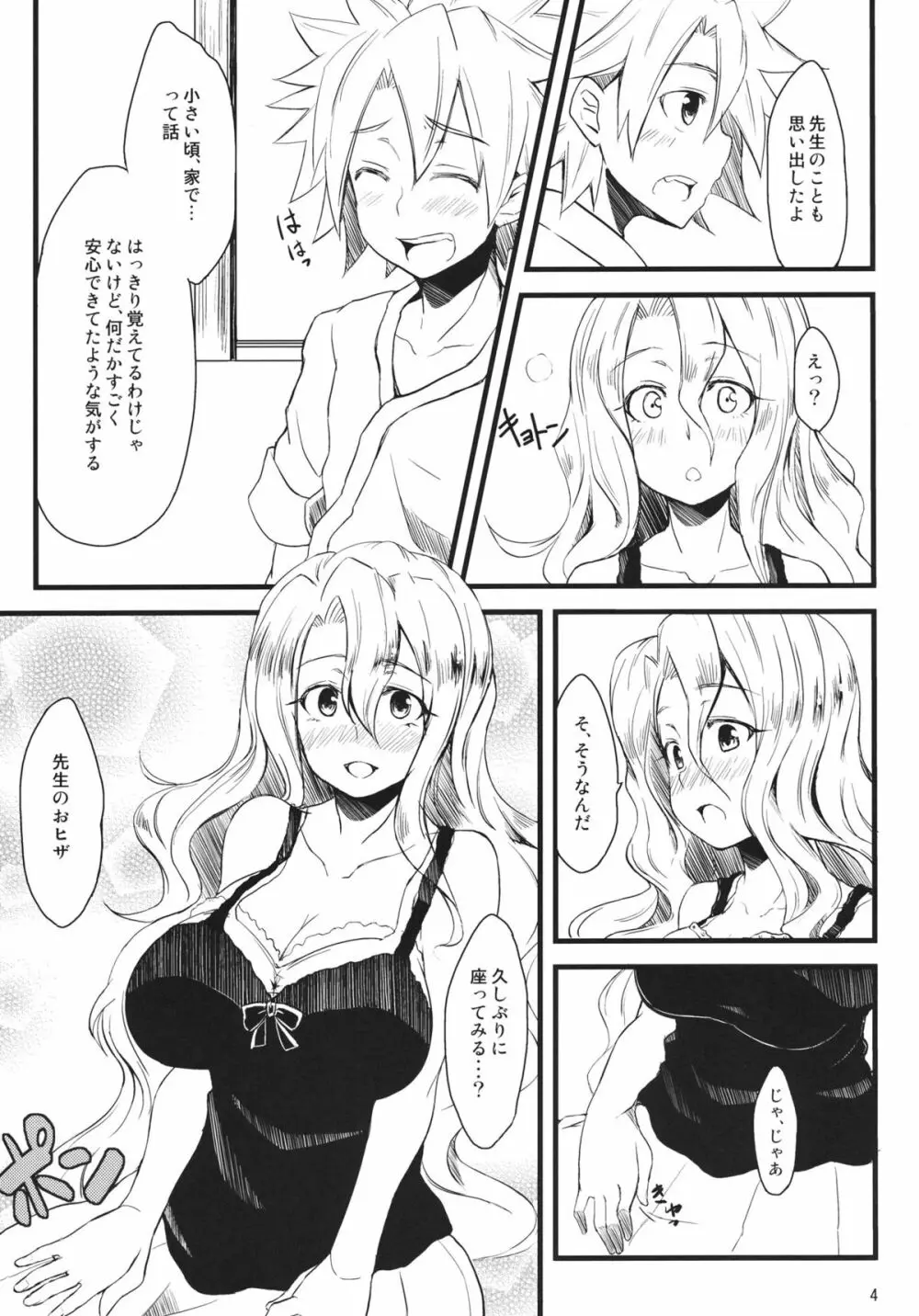 冬子先生のはちみつ授業 Page.3