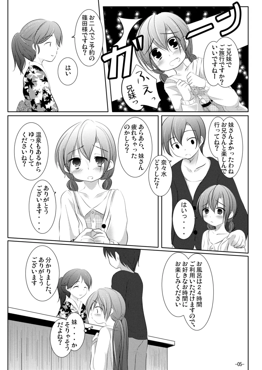 ななみちゃんと温泉旅行 Page.4