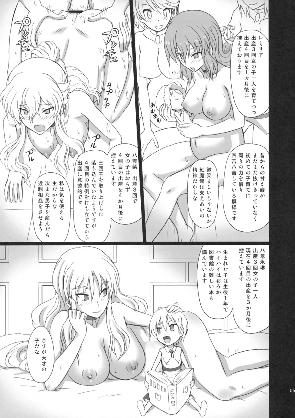 えくすてんどぱ～てぃ～3 Page.55