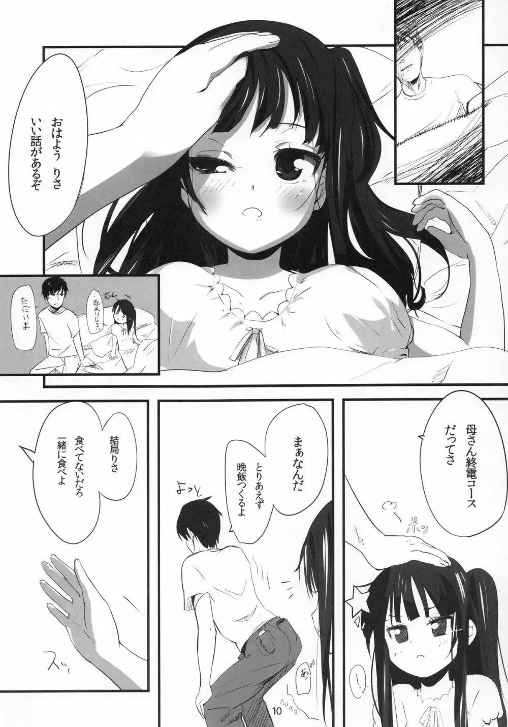 (C80) [備前式ロロップ (備前)] 妹(9)のおしりでえっちする本 Page.10