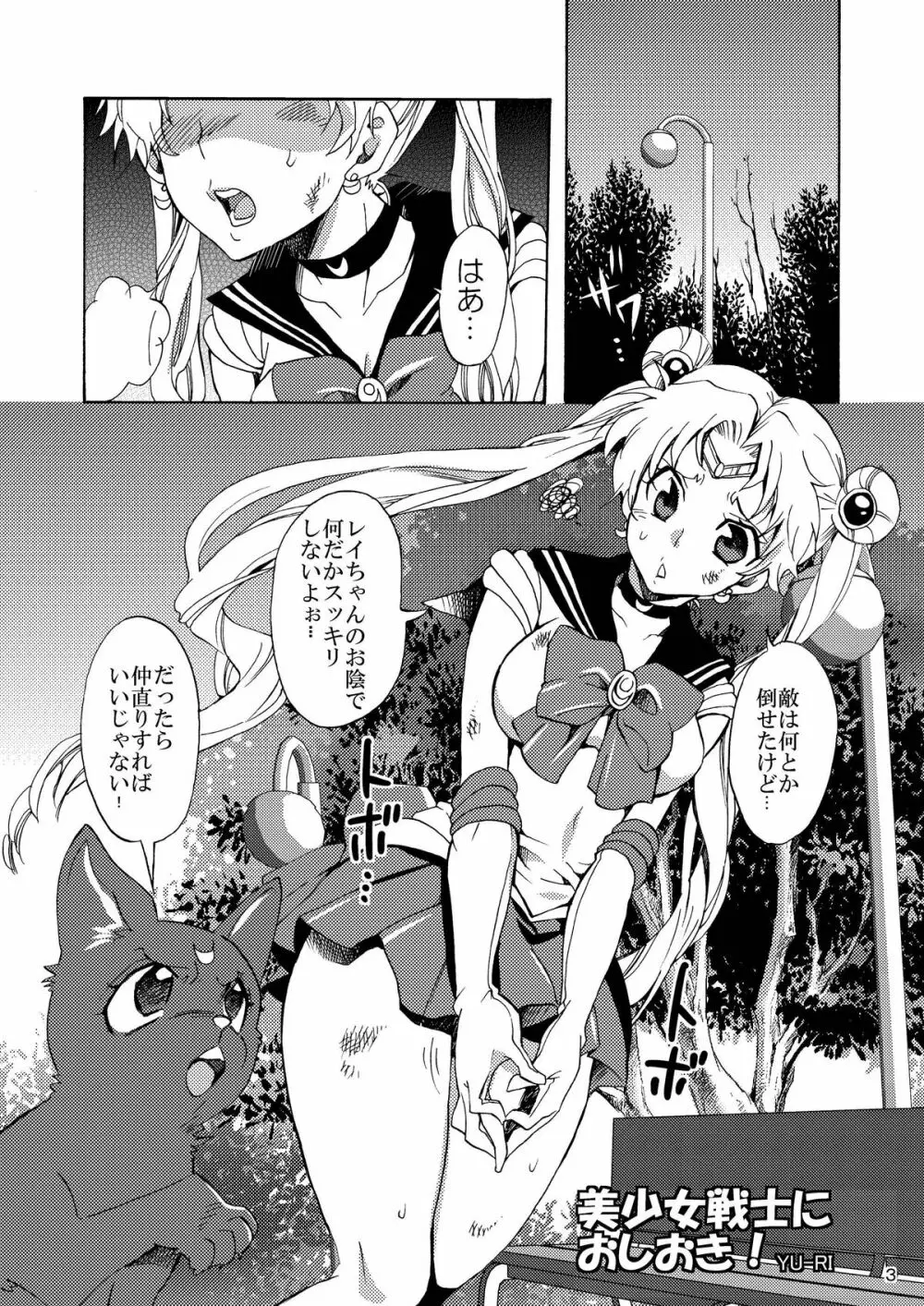 美少女戦士におしおき！ Page.3