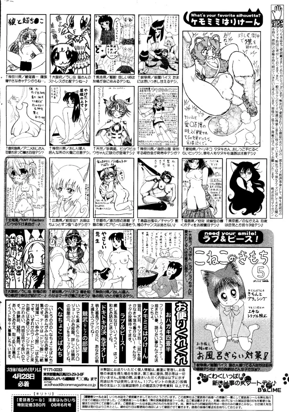 漫画ばんがいち 2008年6月号 Page.262