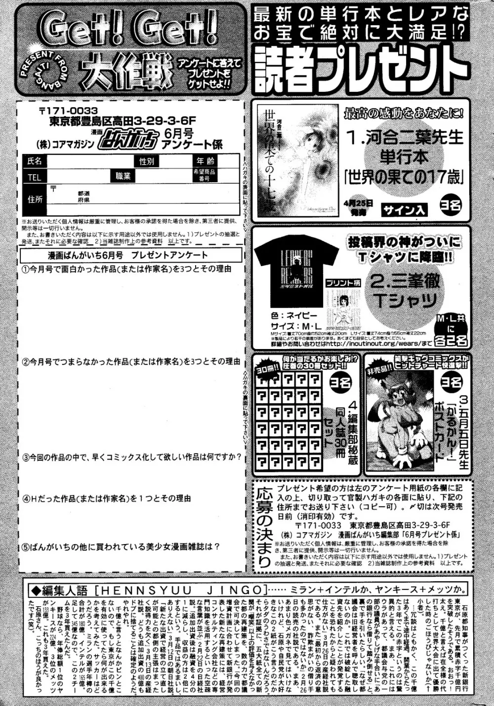 漫画ばんがいち 2008年6月号 Page.263