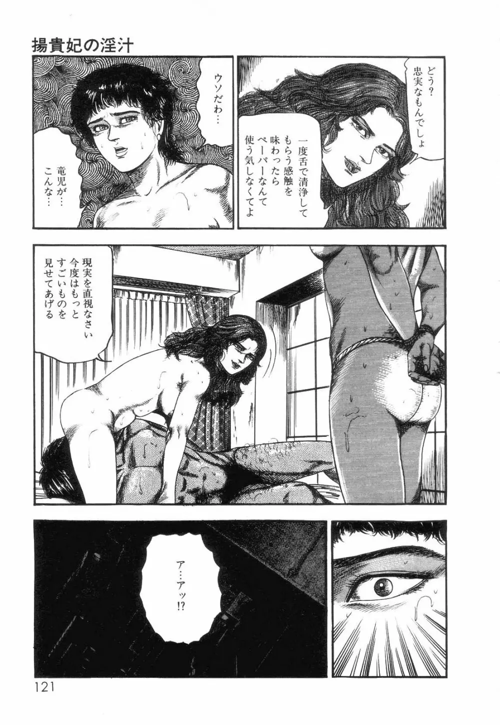 白の黙示録 第2巻 詩音凌辱の章 Page.123