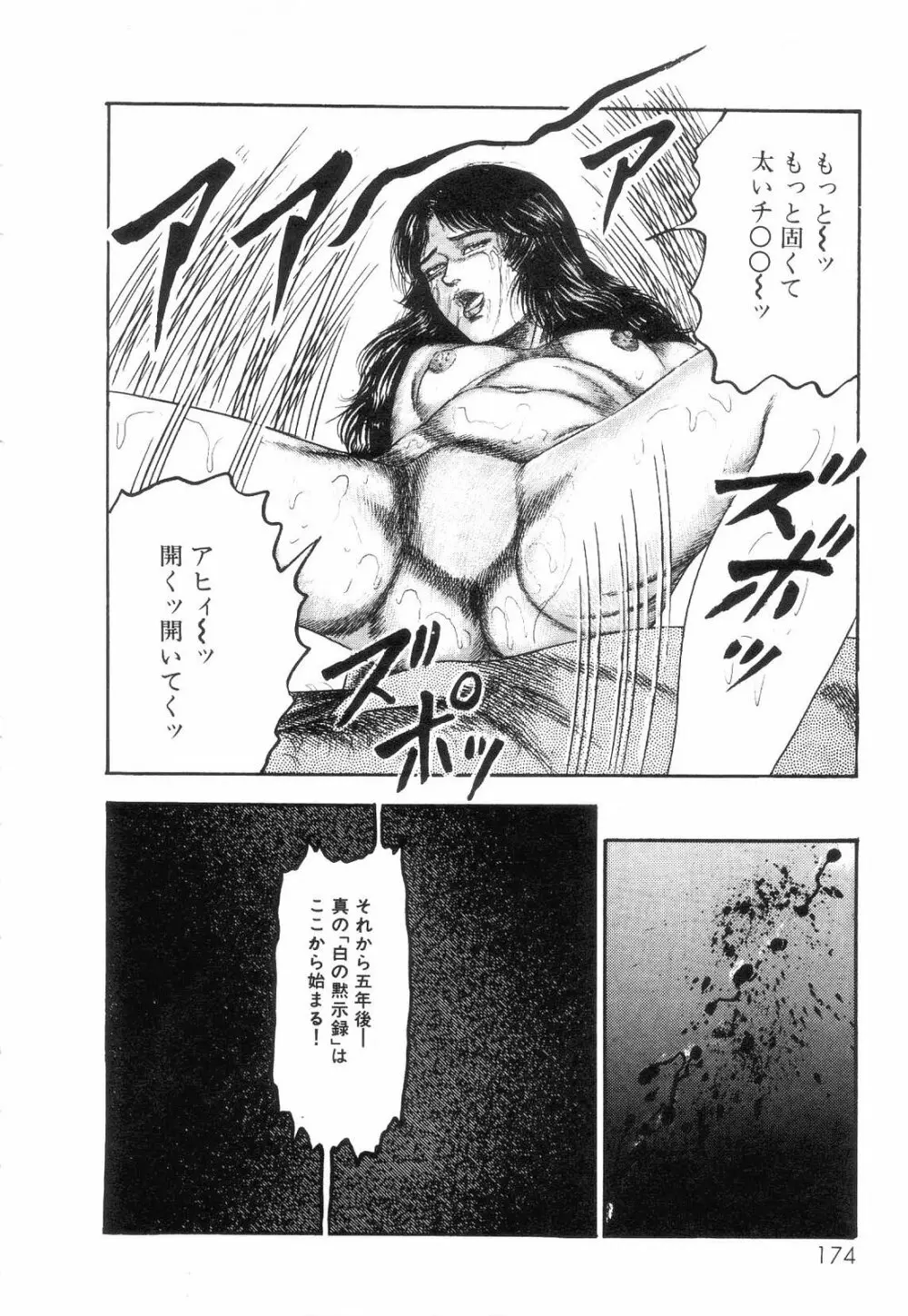 白の黙示録 第2巻 詩音凌辱の章 Page.176