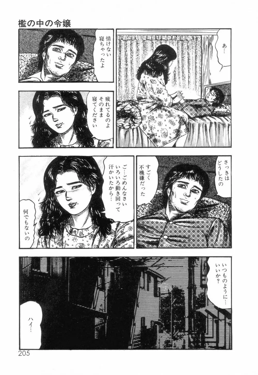 白の黙示録 第2巻 詩音凌辱の章 Page.207