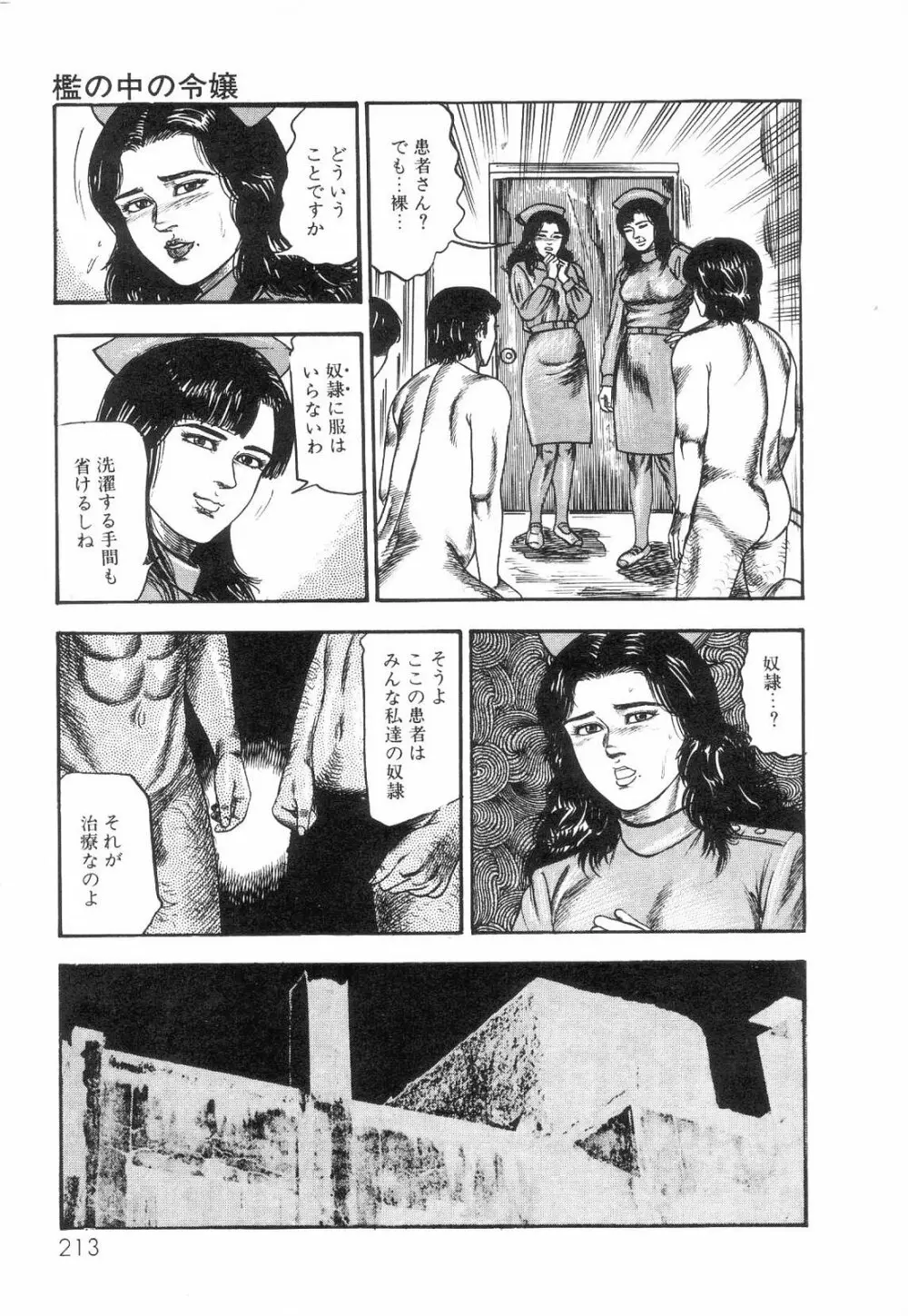 白の黙示録 第2巻 詩音凌辱の章 Page.215