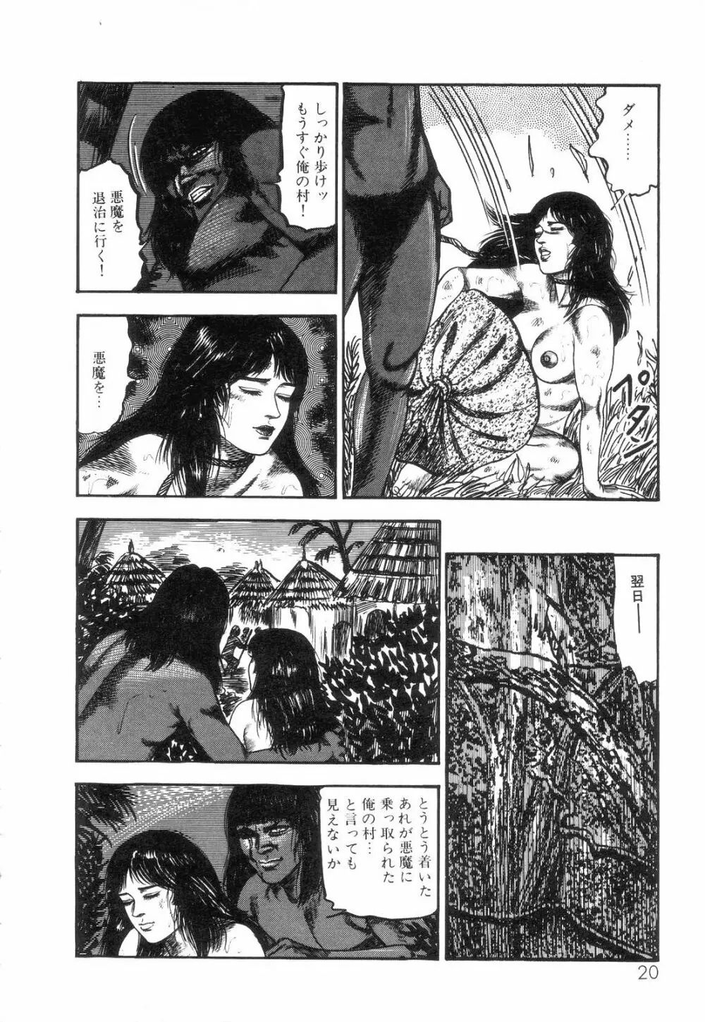 白の黙示録 第2巻 詩音凌辱の章 Page.22