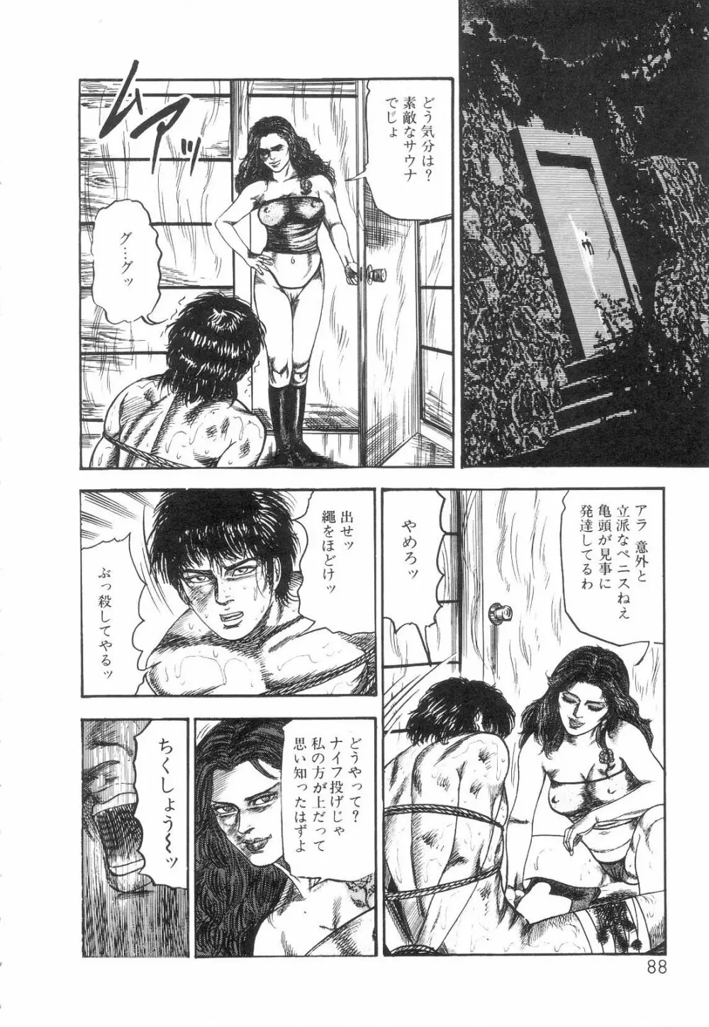 白の黙示録 第2巻 詩音凌辱の章 Page.90