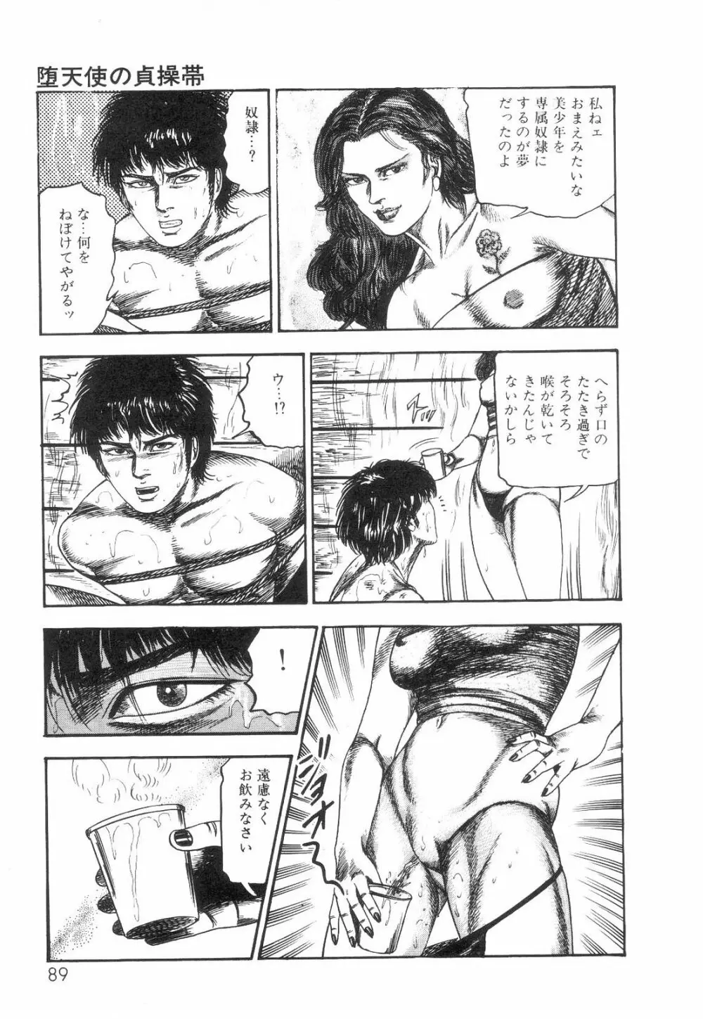 白の黙示録 第2巻 詩音凌辱の章 Page.91