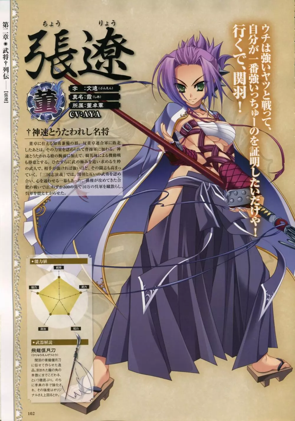 Shin-Koihime Musou Otome Ryouran Sangokushi Engi Perfect Visual Book Page.88