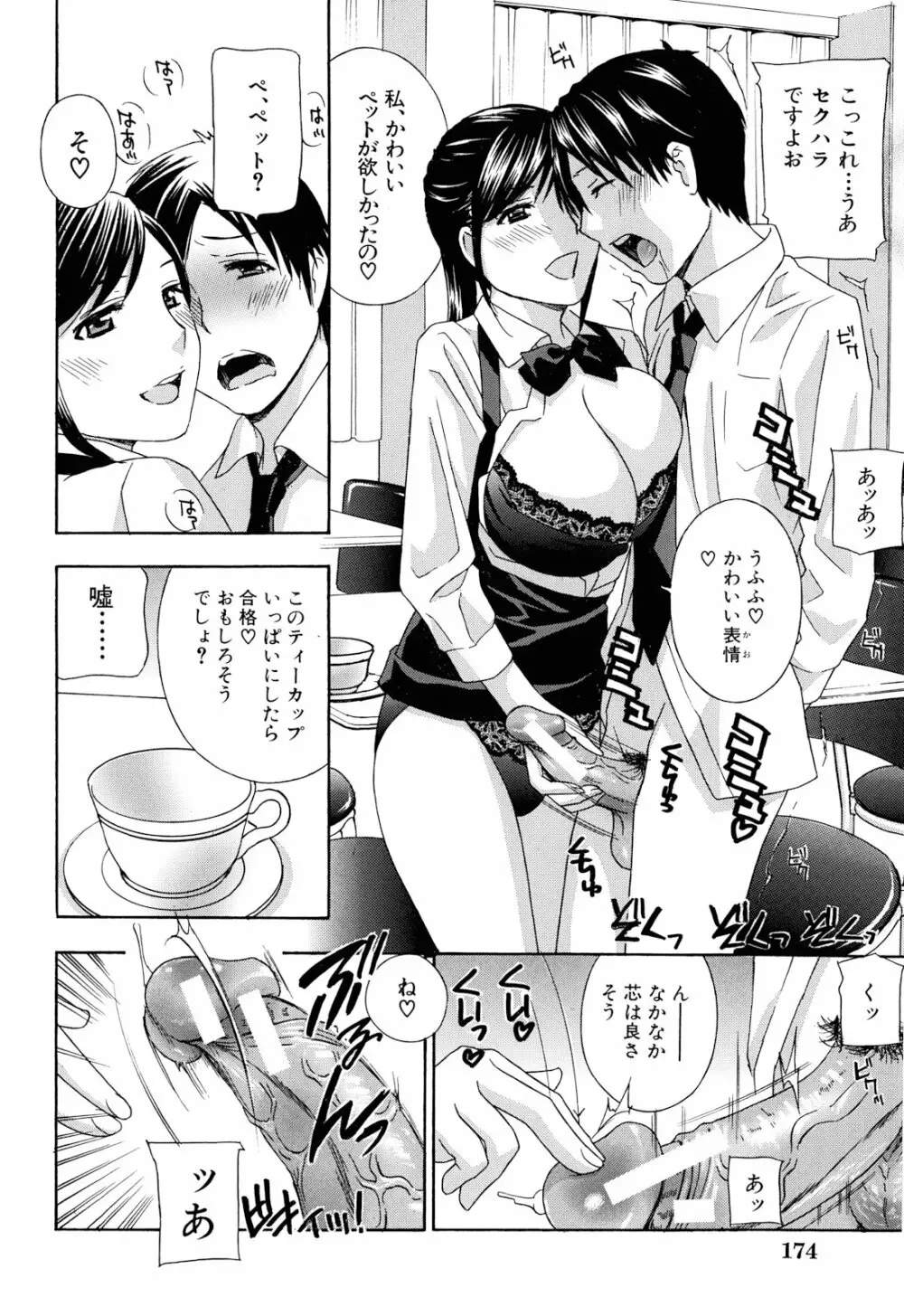 エプロン愛 【おち×ぽ、ください…】 Page.177