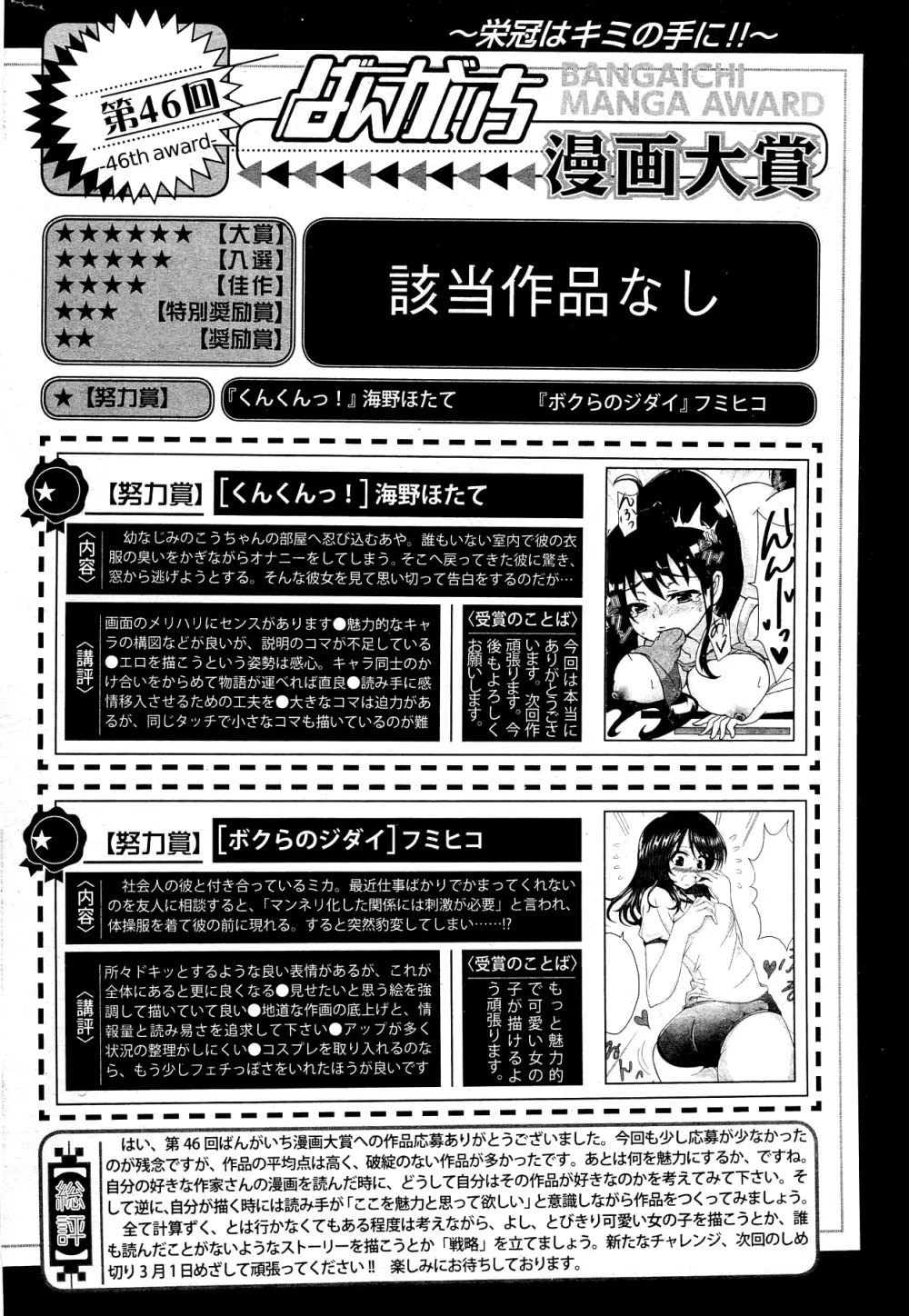 漫画ばんがいち 2012年2月号 Page.316