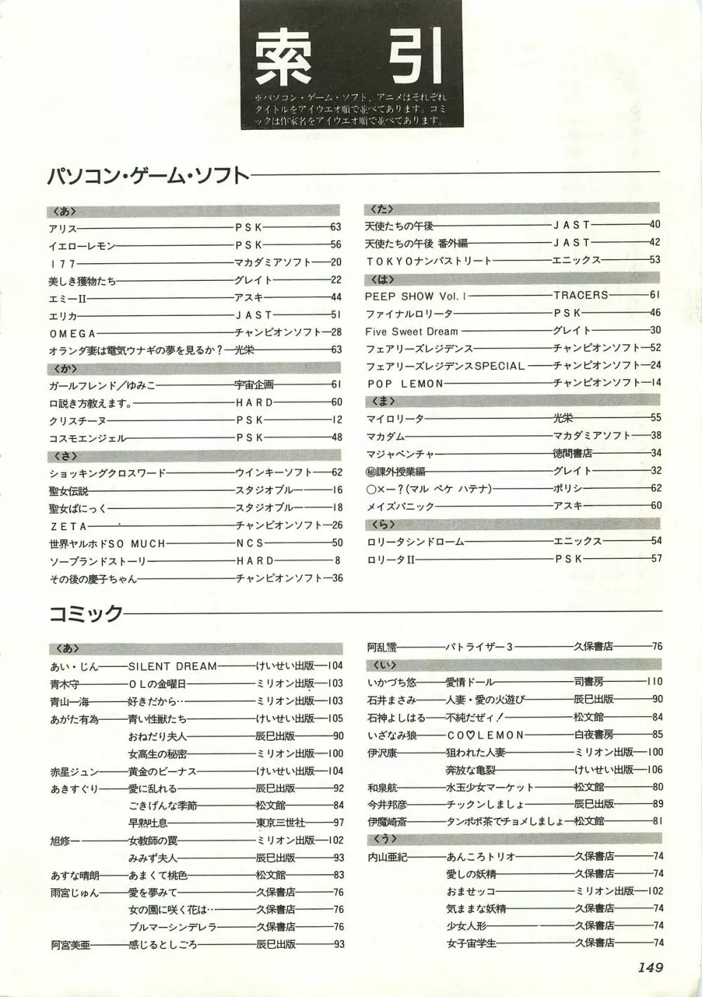 コンプティーク増刊号 ちょっとＨな福袋 Page.149
