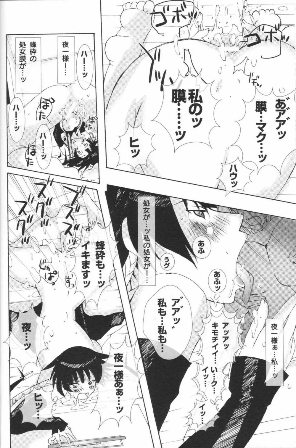 (C70) [Pleco (チキコ) 蜂慰・猫慰~百年満月~ (ブリーチ) Page.13