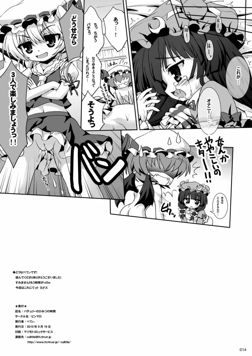 パチュリーのひみつの時間 Page.13