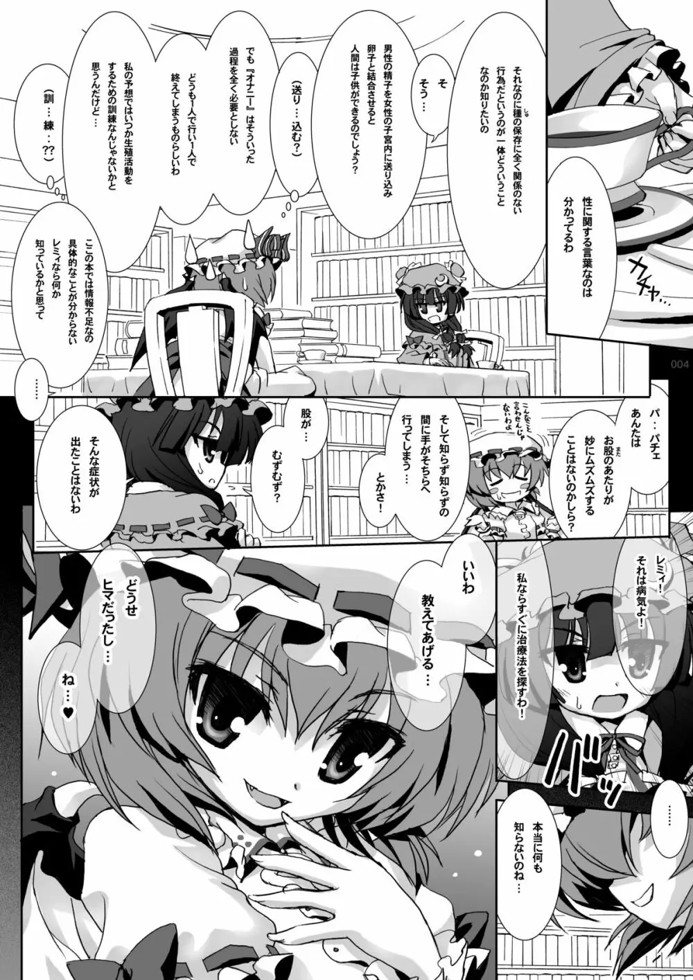 パチュリーのひみつの時間 Page.3