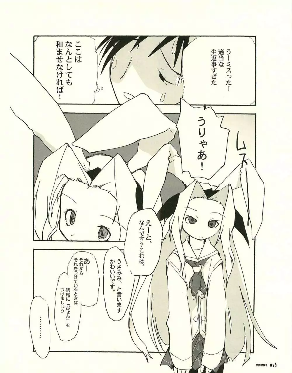 MEGANEKO E=mc2 illustrations Page.59