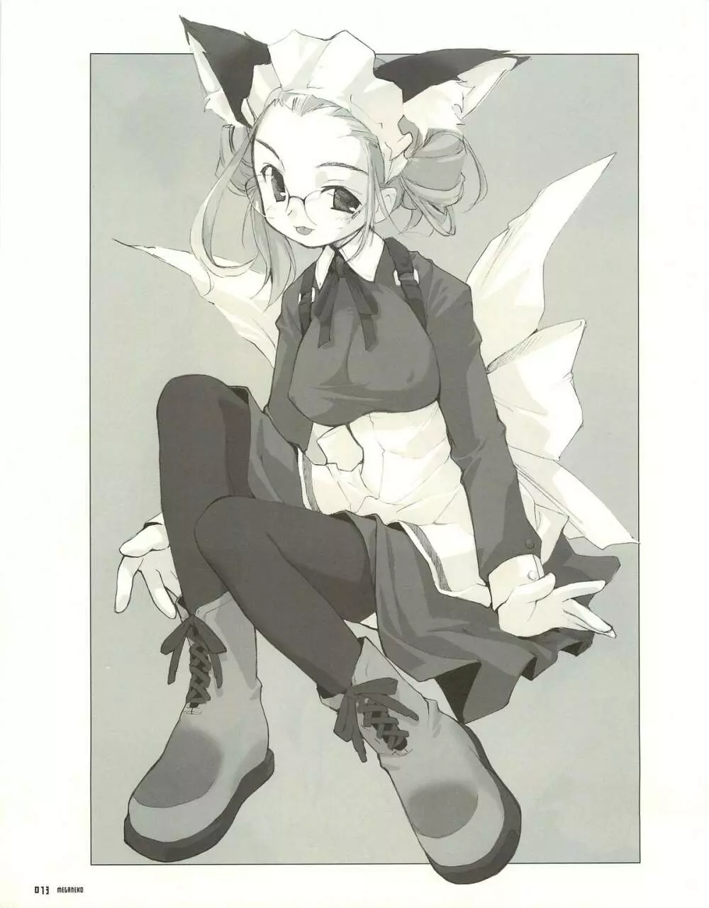 MEGANEKO E=mc2 illustrations Page.76